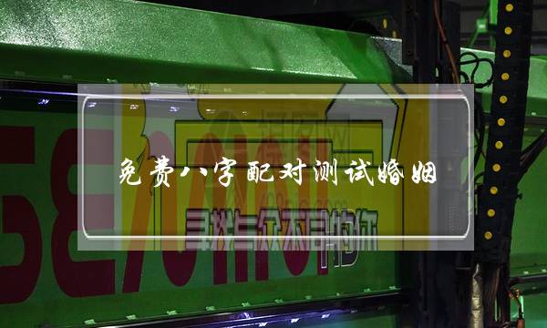 免费八字配对测试婚姻 (婚姻生辰八字配对免费测试)