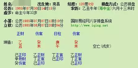 6、八字婚姻算命免费测婚姻状况:免费生辰八字算婚姻