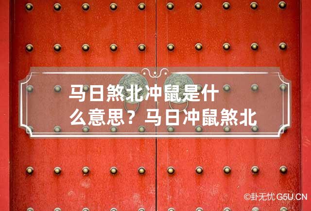 马日煞北冲鼠是什么意思,马日冲鼠煞北对属马的有影响吗