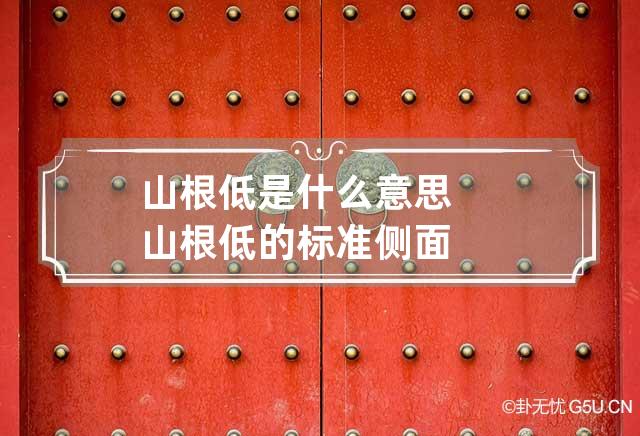 山根低是什么意思,山根低是啥面相
