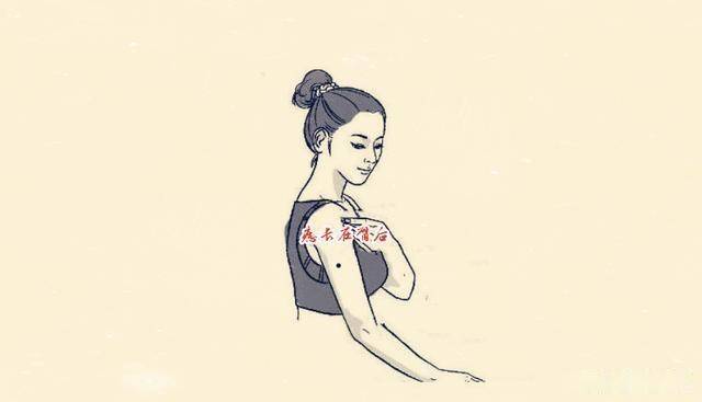 左侧手臂有痣图解