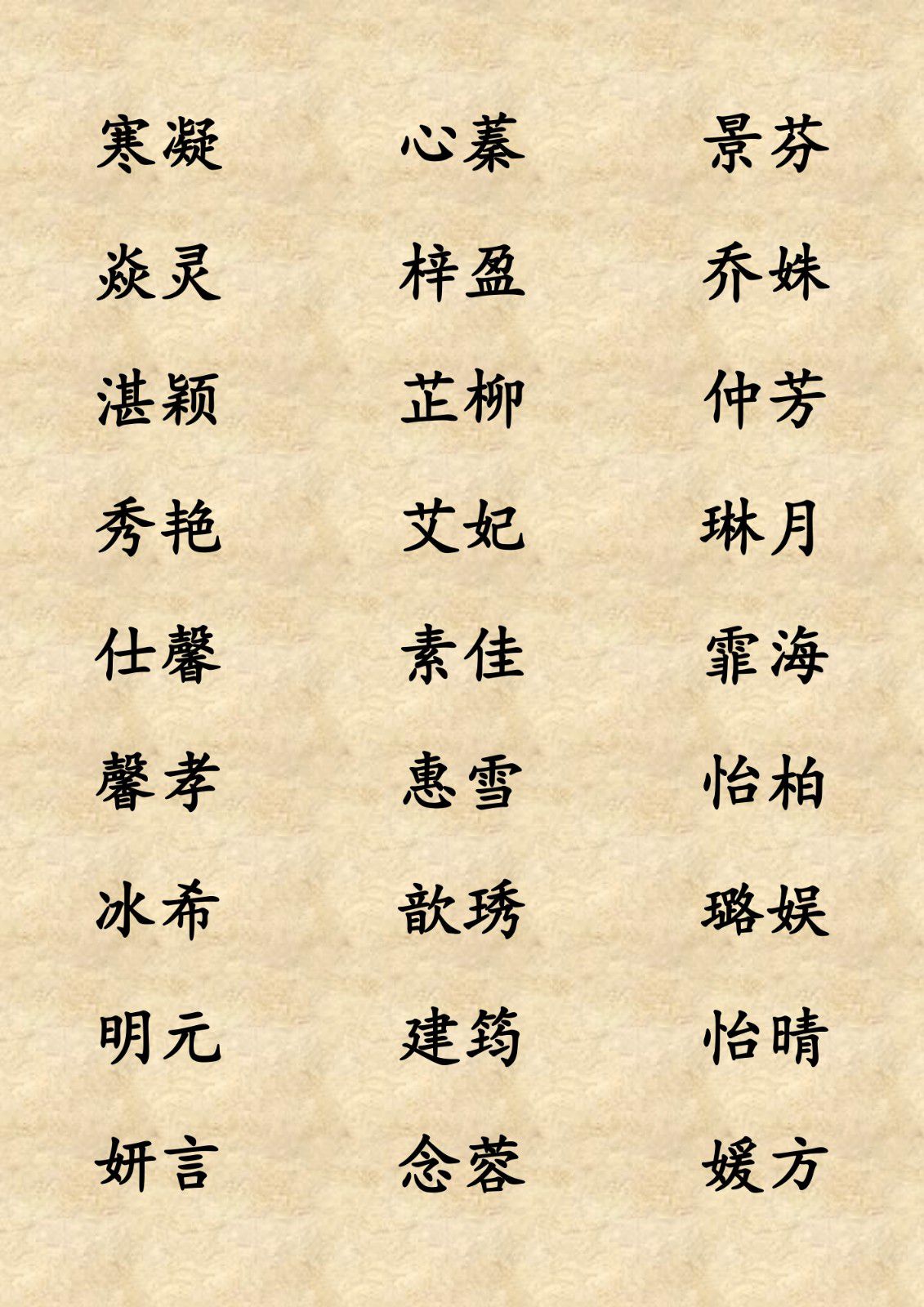 姓张的女孩名字日本