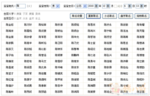 虎年徐姓宝宝起名大全