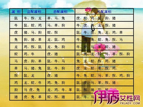 冬衣打一最佳生肖属相配对