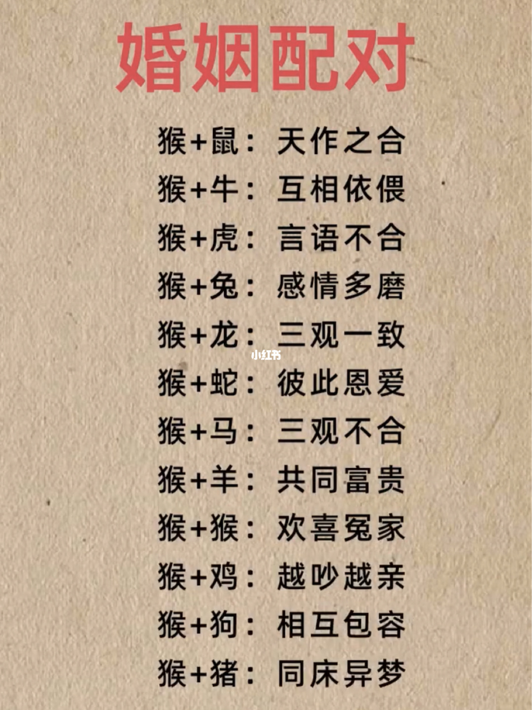 12生肖婚姻属相配对表可信吗