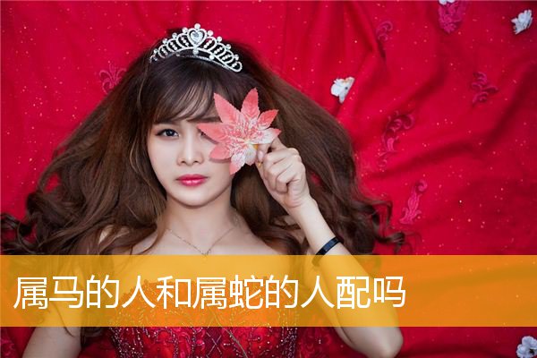 蛇和马生肖属相配对查询