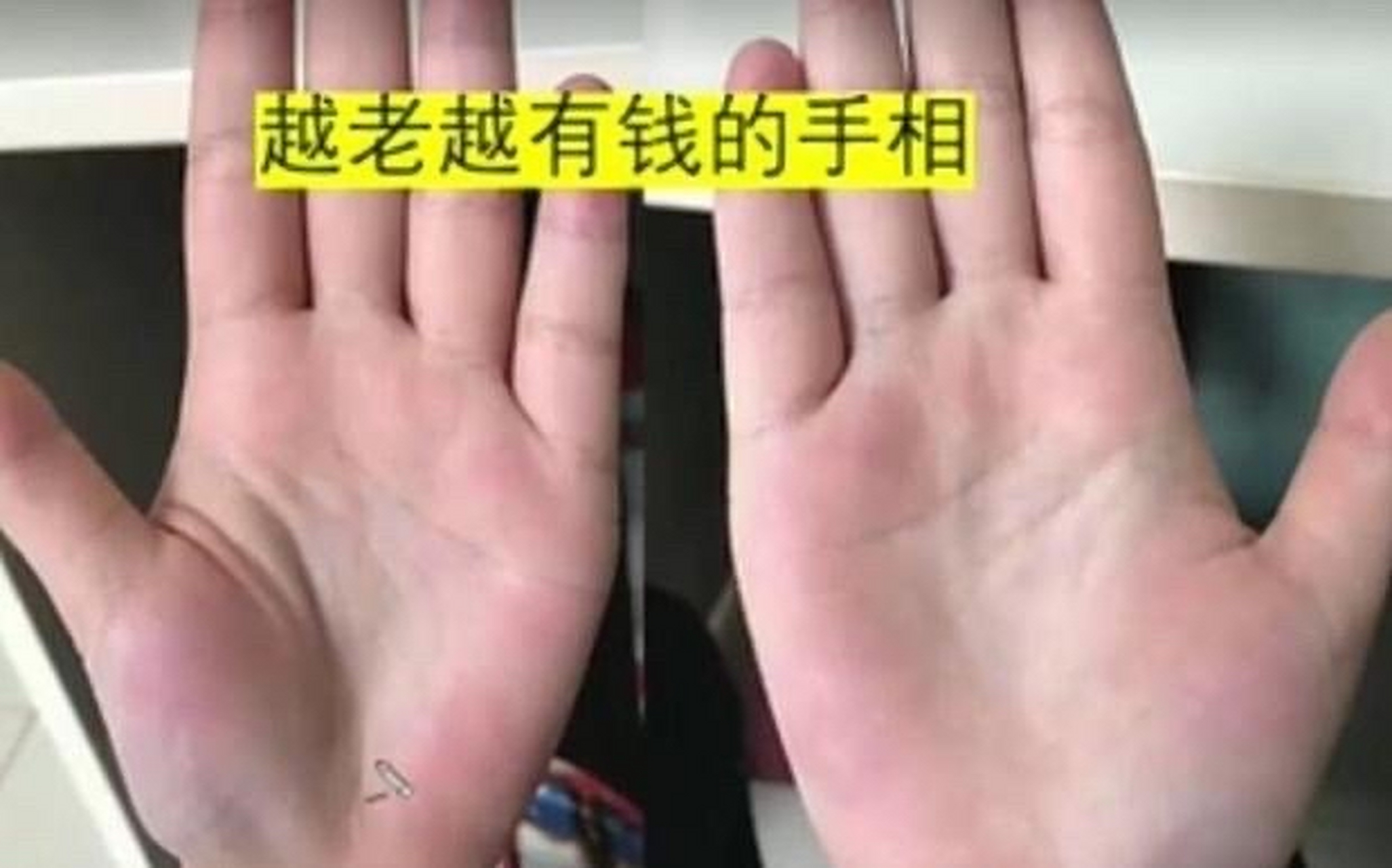 手掌手指一样长算命